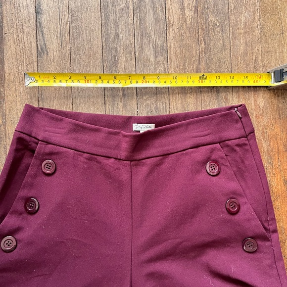 Lily White High Waisted trouser pants, size large - Picture 3 of 5